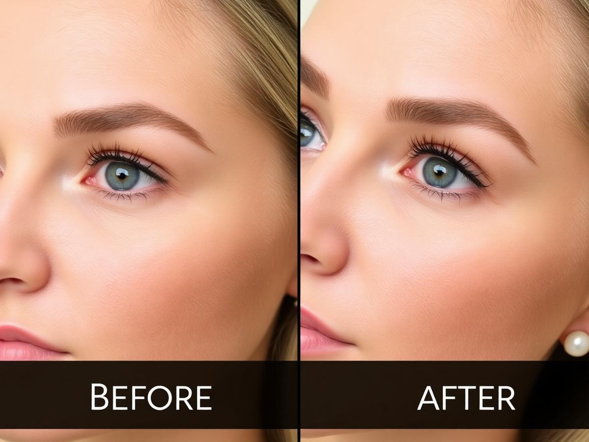 Før og efter – Combo Brows